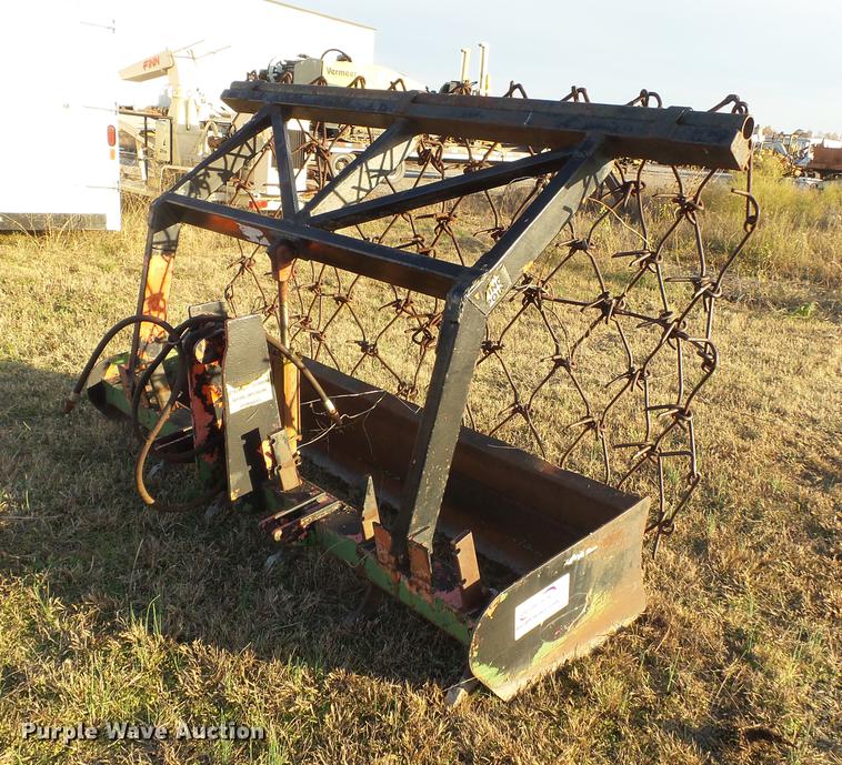 image for item DA2450 Shop built box blade with harrow