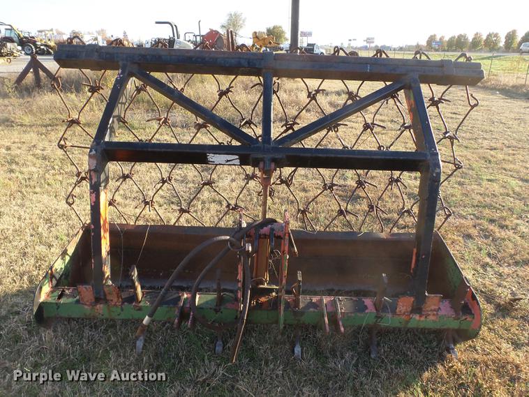 image for item DA2450 Shop built box blade with harrow