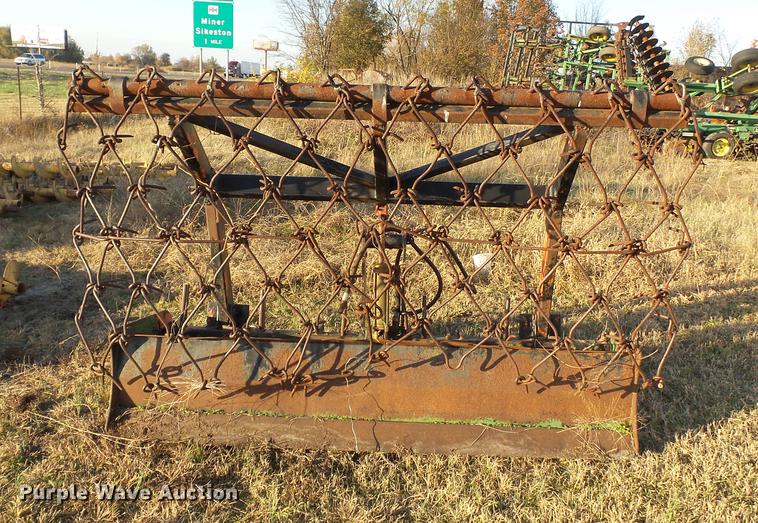 image for item DA2450 Shop built box blade with harrow