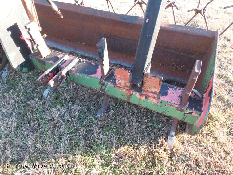 image for item DA2450 Shop built box blade with harrow