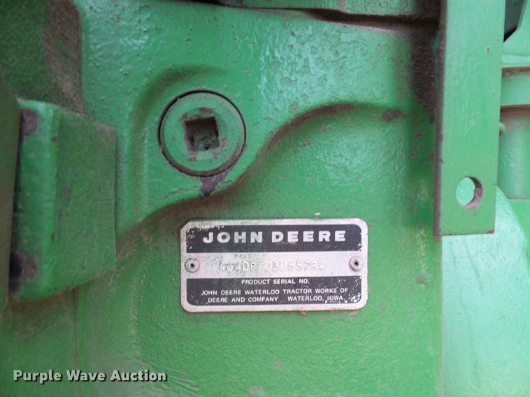 image for item DA3571 1978 John Deere 4640 tractor