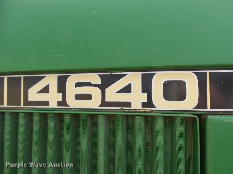 image for item DA3571 1978 John Deere 4640 tractor