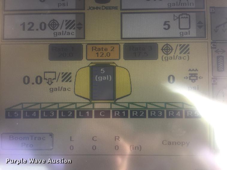 image for item DB1169 2012 John Deere 4940 self-propelled sprayer