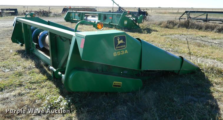 image for item DB1190 John Deere 653A all crop head