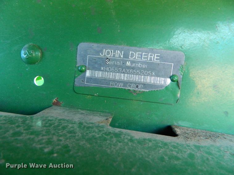 image for item DB1190 John Deere 653A all crop head