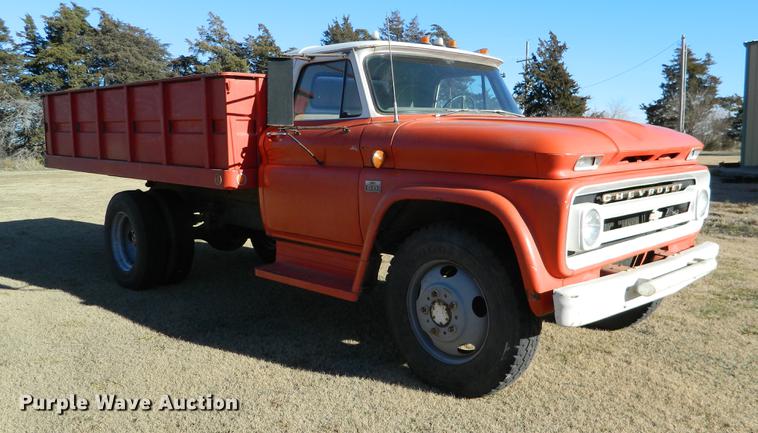 image for item DB1193 1966 Chevrolet C60 grain truck