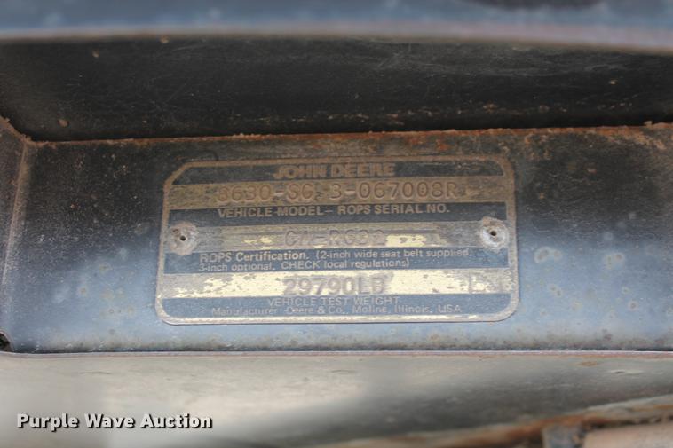 image for item DB5053 1975 John Deere 8630 4WD tractor