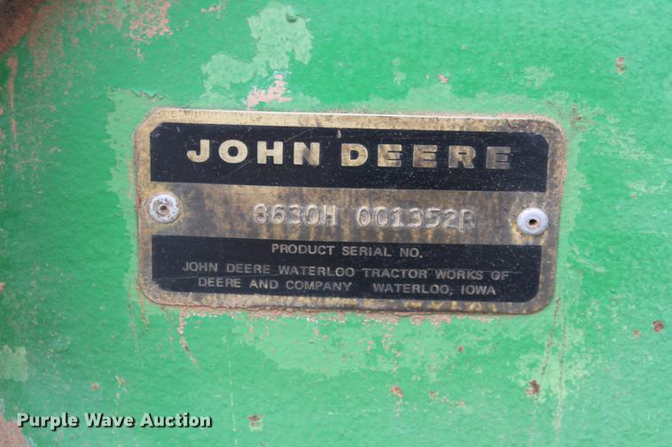 image for item DB5053 1975 John Deere 8630 4WD tractor
