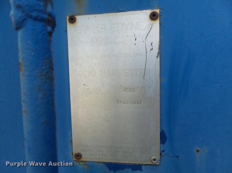 image for item DB6284 Teledyne Princeton 4020 sod harvester