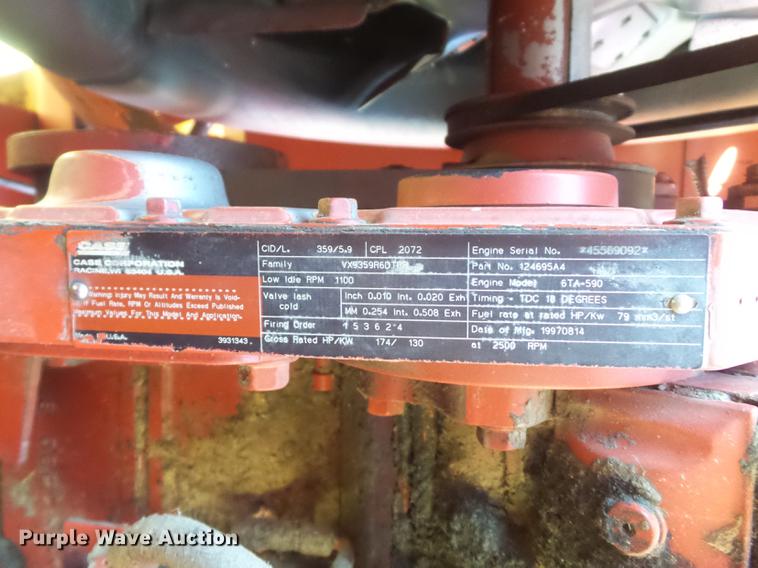 image for item DB6299 1997 Case IH 2144 combine