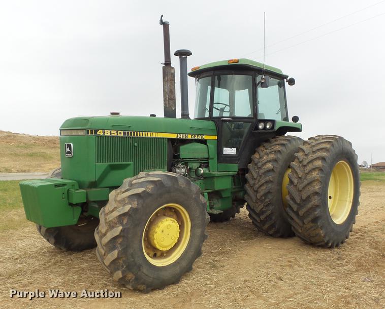 image for item DB6315 1984 John Deere 4850 MFWD tractor