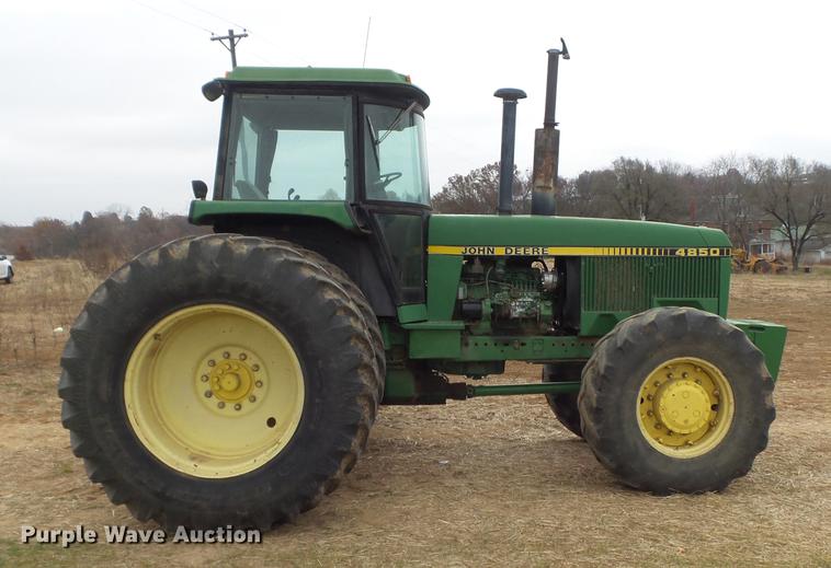 image for item DB6315 1984 John Deere 4850 MFWD tractor