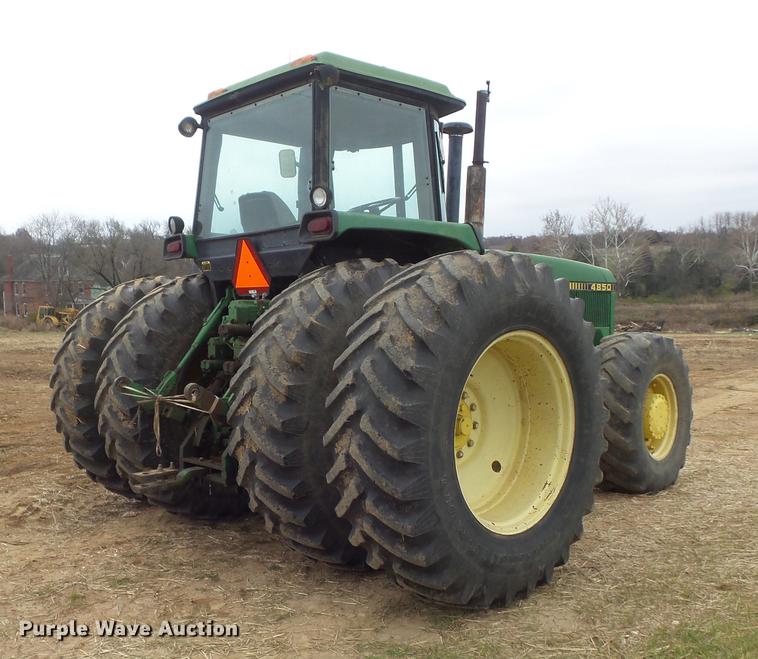 image for item DB6315 1984 John Deere 4850 MFWD tractor