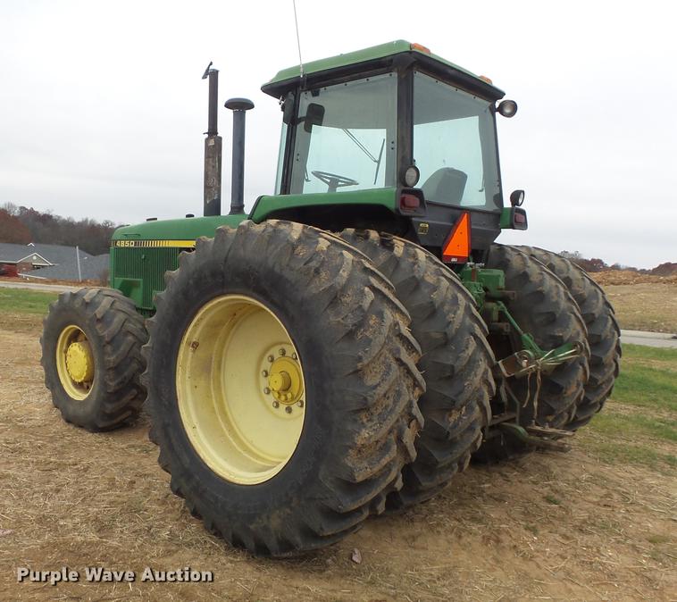 image for item DB6315 1984 John Deere 4850 MFWD tractor
