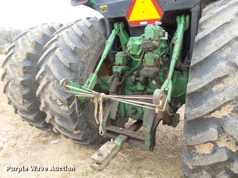 image for item DB6315 1984 John Deere 4850 MFWD tractor