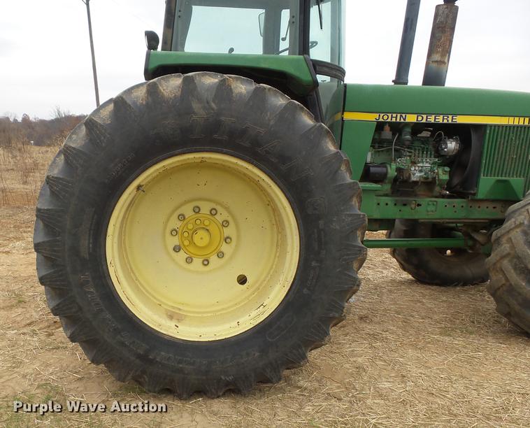 image for item DB6315 1984 John Deere 4850 MFWD tractor