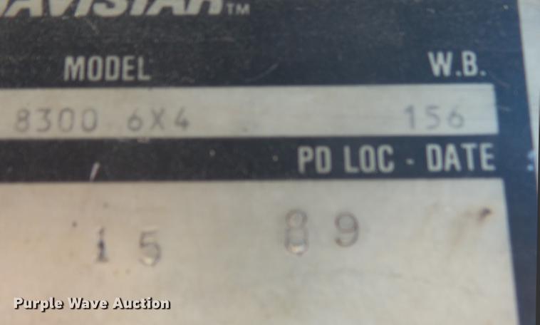 image for item DB7342 1990 International 8300 fertilizer tender truck