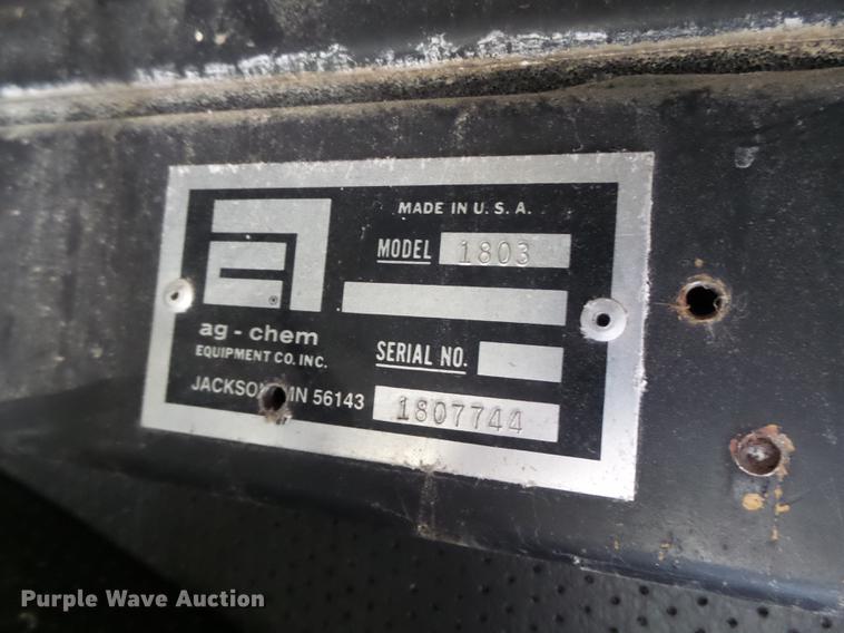 image for item DB9880 Ag-Chem TerraGator 1803 self-propelled applicator