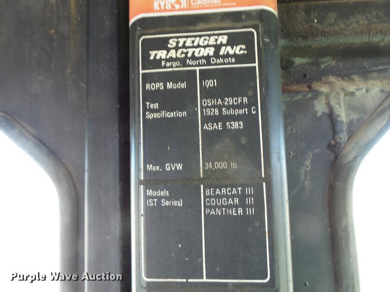 image for item DB9904 1979 Steiger Panther III ST310 4WD tractor