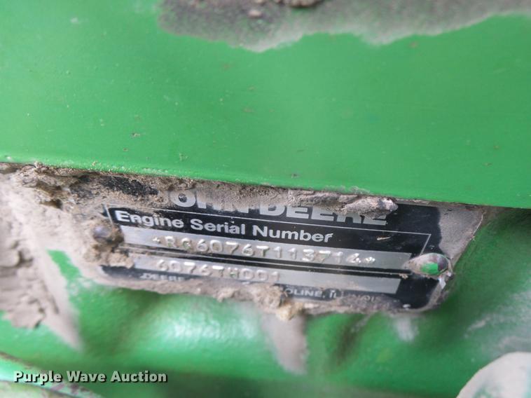 image for item DB9908 1990 John Deere 9500 RWA combine