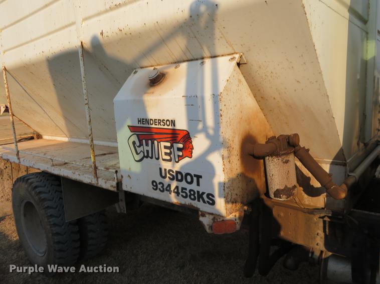 image for item DC0808 1985 International S1600 feed truck