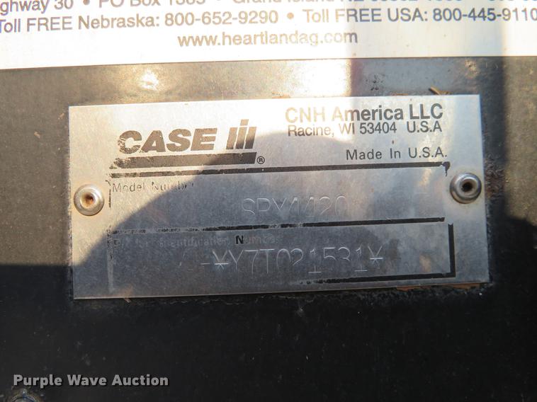 image for item DC0812 2007 Case IH Patriot 4420 self-propelled sprayer