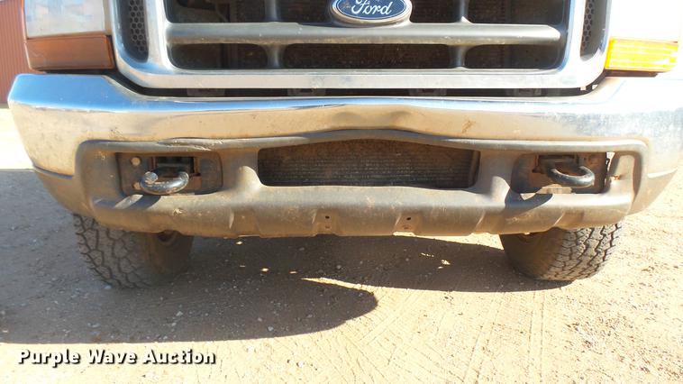 image for item DC1951 2000 Ford F350 Super Duty flatbed pickup truck