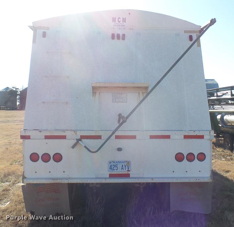 image for item DC1959 2005 MCM double hopper bottom grain trailer