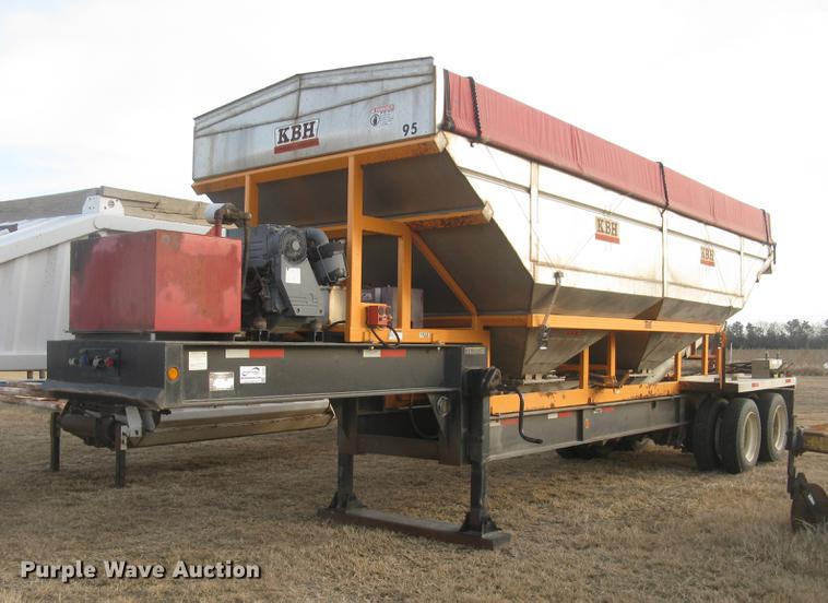 image for item DC2451 2006 KBH fertilizer tender trailer