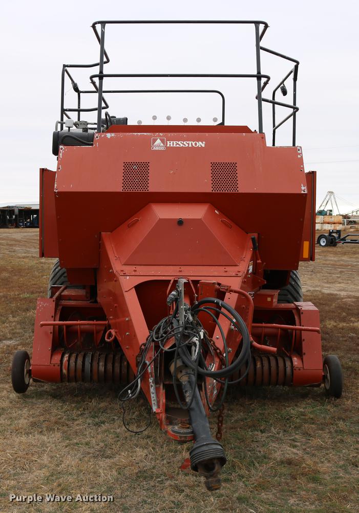 image for item DC3603 2002 AGCO Hesston 4790 square baler