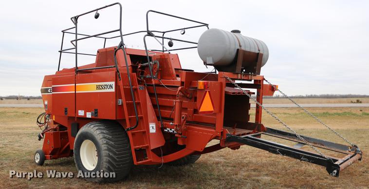 image for item DC3603 2002 AGCO Hesston 4790 square baler