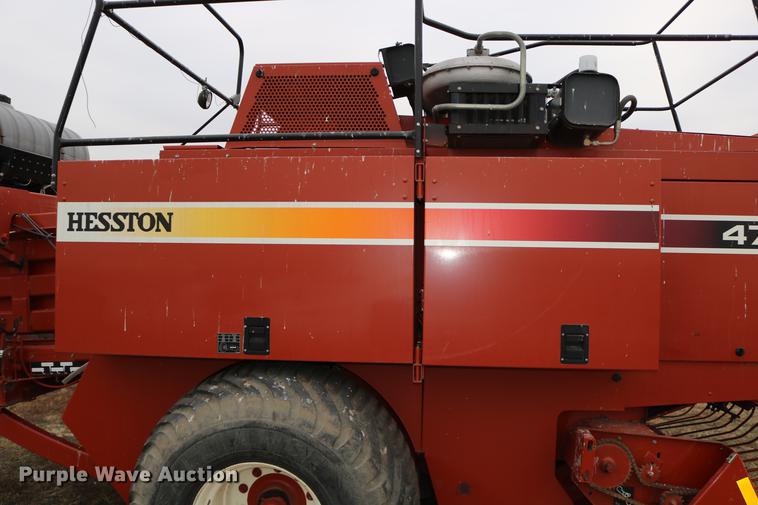 image for item DC3603 2002 AGCO Hesston 4790 square baler