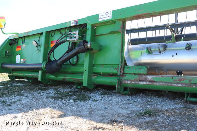 image for item DC3609 2004 John Deere 625F flex head