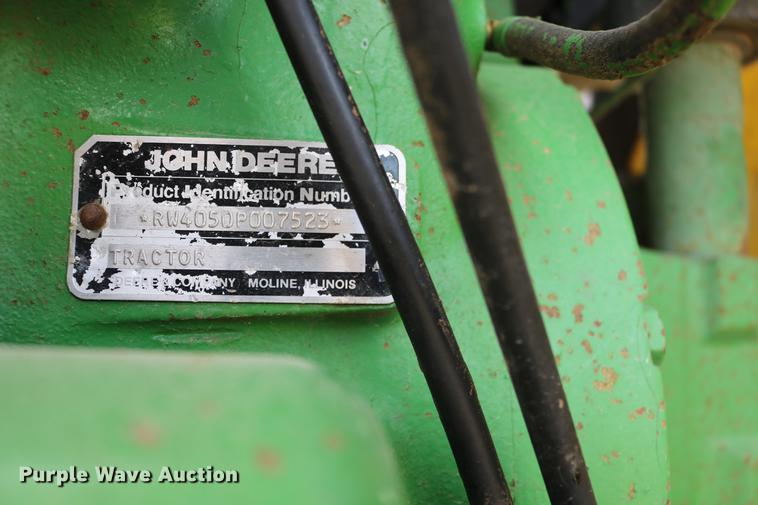 image for item DC3612 1988 John Deere 4050 tractor