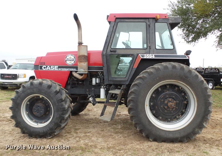 image for item DC6756 Case IH 3594 MFWD tractor