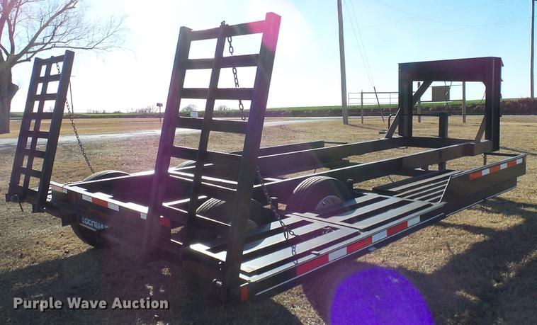 image for item DD1440 2009 Donahue EX6180 windrower trailer