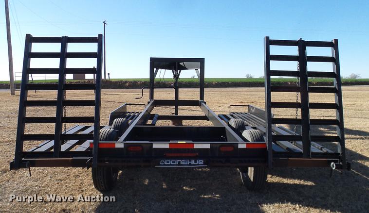 image for item DD1440 2009 Donahue EX6180 windrower trailer