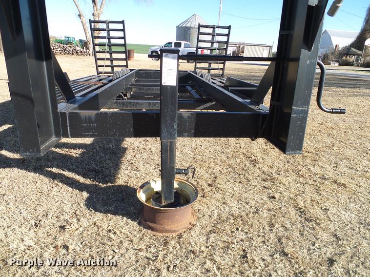 image for item DD1440 2009 Donahue EX6180 windrower trailer