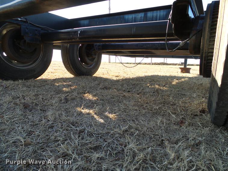 image for item DD1440 2009 Donahue EX6180 windrower trailer