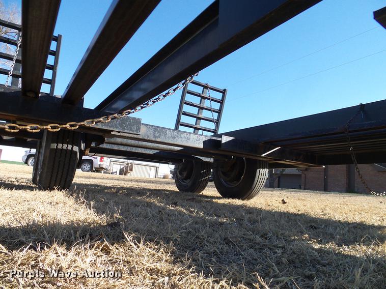 image for item DD1440 2009 Donahue EX6180 windrower trailer