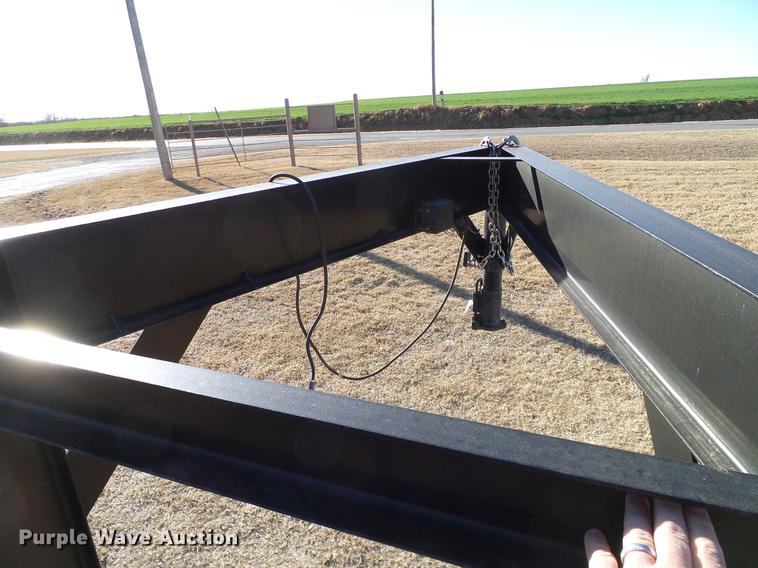 image for item DD1440 2009 Donahue EX6180 windrower trailer