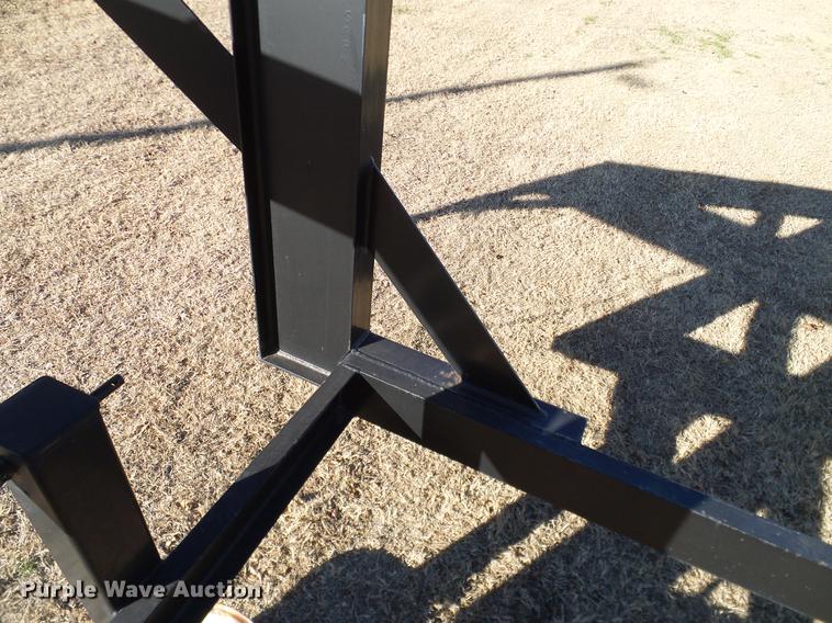 image for item DD1440 2009 Donahue EX6180 windrower trailer