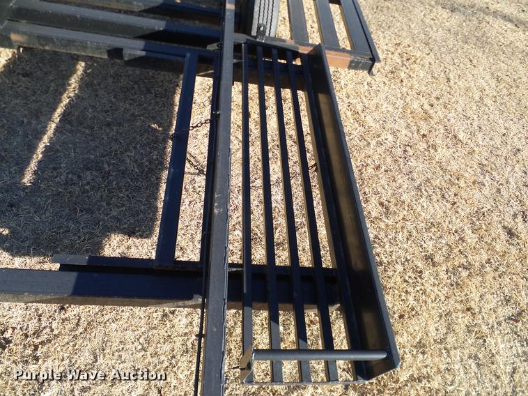 image for item DD1440 2009 Donahue EX6180 windrower trailer