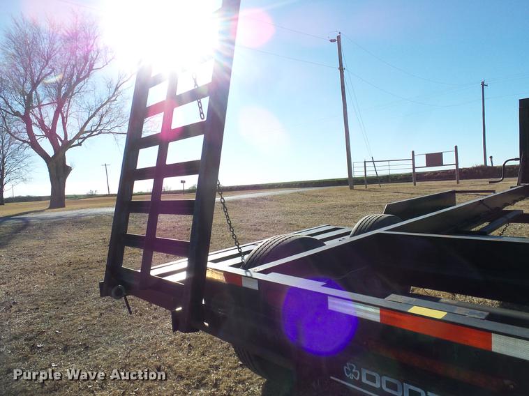 image for item DD1440 2009 Donahue EX6180 windrower trailer
