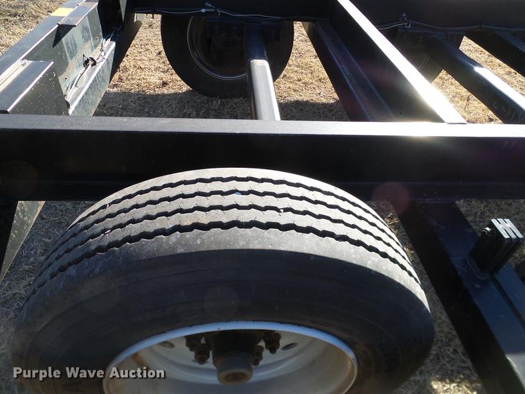 image for item DD1440 2009 Donahue EX6180 windrower trailer