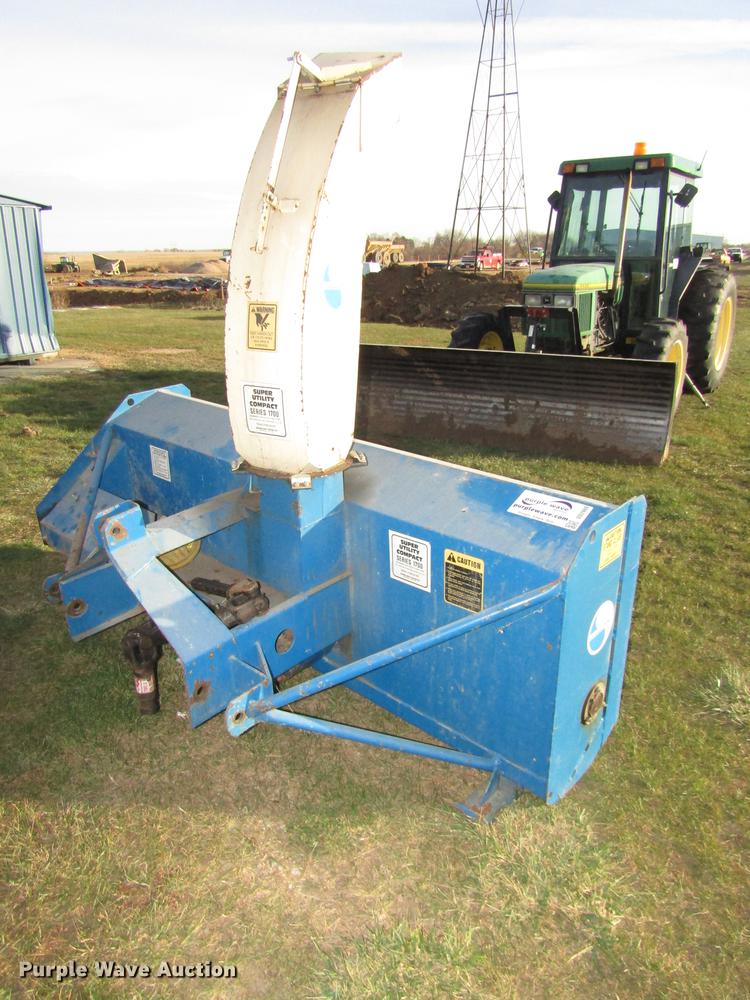 image for item DD2989 Snow Machines Corp. 1700 snow blower