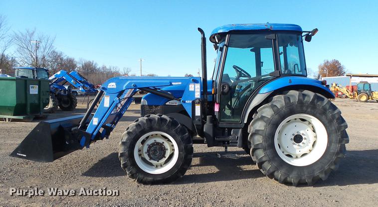image for item DS9646 2008 New Holland TD80D MFWD tractor