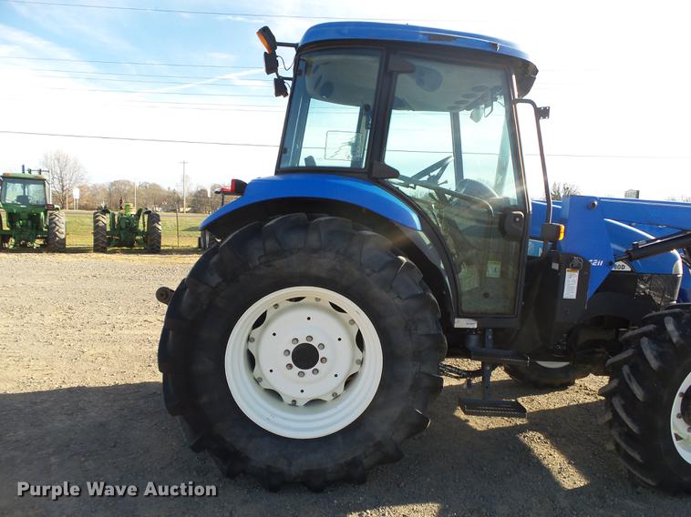 image for item DS9646 2008 New Holland TD80D MFWD tractor