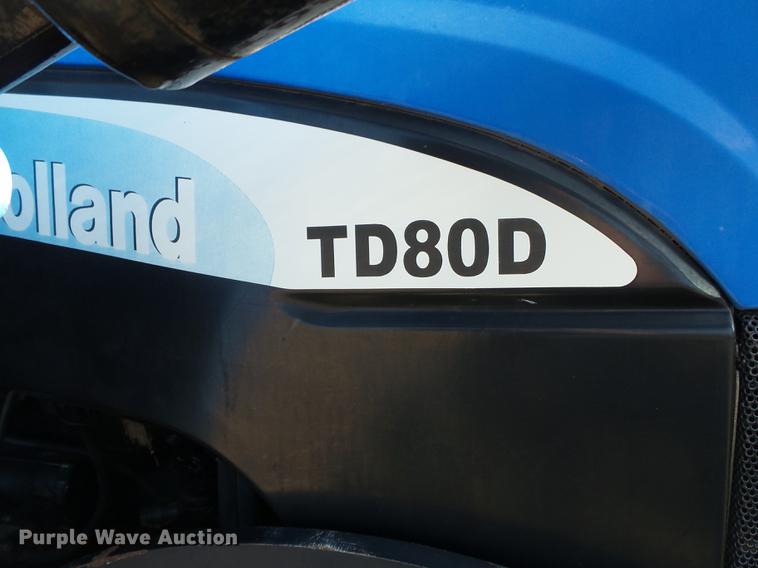 image for item DS9646 2008 New Holland TD80D MFWD tractor