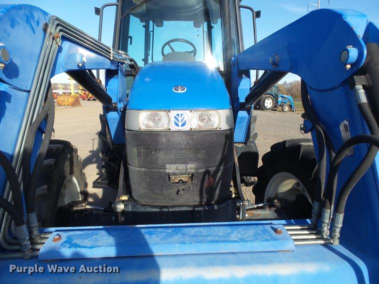 image for item DS9646 2008 New Holland TD80D MFWD tractor